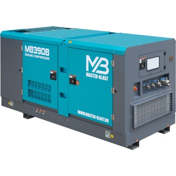Master Blast MB-210B-10 + АС винтовой дизельный компрессор