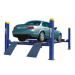 Подъемник четырехстоечный 4 тонны KraftWell KRW4WA_blue, электрогидравлический, для сход-развала, 380В
