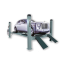 Пост сход-развала 3D с подъёмником 6,5т KraftWell 6.5WA_set_2, с поворотными кругами