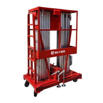 Двухмачтовый электрический несамоходный подъемник SKYER GTWY6-200 (220 V, без АКБ, г/п 200 кг, в/п 6м) Двухмачтовый электрический несамоходный подъемник SKYER GTWY6-200 (220 V, без АКБ, г/п 200 кг, в/п 6м)