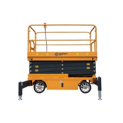 Подъемник ножничный несамоходный SJY-0.5-11 (220V, 500 кг, высота подъема 11 м) SMARTLIFT