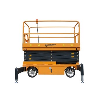 Подъемник ножничный несамоходный SJY-0.5-7 (220V, 500 кг, высота подъема 7 м) SMARTLIFT