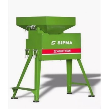 Зерноплющилка ZZ 4020 TYTAN (зубчатый привод, 4кВт, 2 вальца)