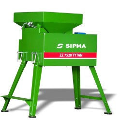 Зерноплющилка ZZ 7520 TYTAN (зубчатый привод, 7,5кВт, 2 вальца)