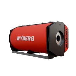 Котёл водогрейный жаротрубный WYBERG R 1800, трёхходовой