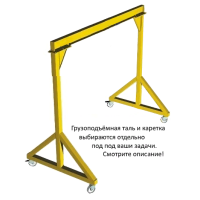 Мини-кран козловой (МПУ) OCALIFT г/п 3т 6х6 метов ручной