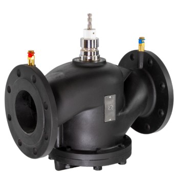 Клапан балансировочный комбинированный РИДАН AQF-R DN80 PN16, с ниппелями, фланцевый Клапан балансировочный комбинированный РИДАН AQF-R DN80 PN16, с ниппелями, фланцевый