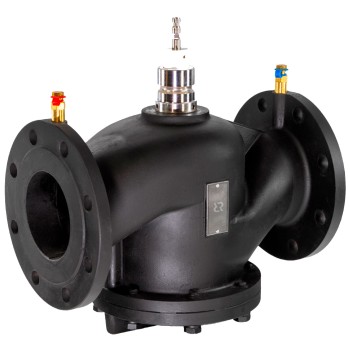 Клапан балансировочный комбинированный РИДАН AQF-R DN65 PN16, с ниппелями, фланцевый Клапан балансировочный комбинированный РИДАН AQF-R DN65 PN16, с ниппелями, фланцевый
