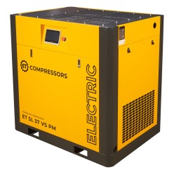 Винтовой компрессор ET-Compressors SL 7,5-13 VS PM (IP55) с частотным регулированием производительности и двигателем на постоянных магнитах