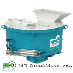 Бетоносмеситель роторного типа СКАУТ 500 П (мотор-редуктор 11 кВт)