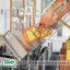 Автоматизированный фасовочный модуль АЭРОПАК РОБОТ ТУРБО ФС 02 в комплекте с транспортером-органайзером пустых мешков и ленточным отводящим конвейером Автоматизированный фасовочный модуль АЭРОПАК РОБОТ ТУРБО ФС 02 в комплекте с транспортером-органайзером пустых мешков и ленточным отводящим конвейером