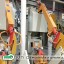 Автоматизированный фасовочный модуль АЭРОПАК РОБОТ ТУРБО ФС 02 в комплекте с транспортером-органайзером пустых мешков и ленточным отводящим конвейером Автоматизированный фасовочный модуль АЭРОПАК РОБОТ ТУРБО ФС 02 в комплекте с транспортером-органайзером пустых мешков и ленточным отводящим конвейером