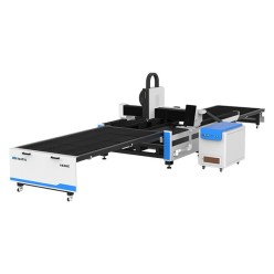MetalTec 1530C (1500W) оптоволоконный лазерный станок для резки металла с ручной сменой рабочих столов MetalTec 1530C (1500W) оптоволоконный лазерный станок для резки металла с ручной сменой рабочих столов