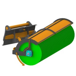 Щетки коммунальные для телескопических погрузчиков МЕТАТЭКС BRM_TL-700-2200-MA