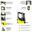 Электрический мини-погрузчик YETT ERM10 mini li-ion M300
