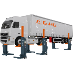 Комплект подкатных колонн Everlift EE-HDM86 (6шт по 8т.). Беcпроводные.