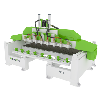 Фрезерно-гравировальный станок с ЧПУ WoodTec T-2512x8 Б/У