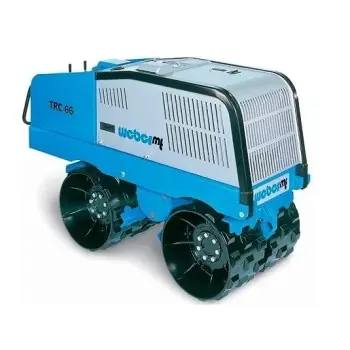 Виброкаток траншейный ручной с дизельным двигателем Weber TRC-66