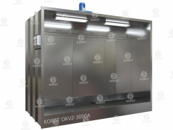 Покрасочная камера Корст OKVZ-3000A вид справа