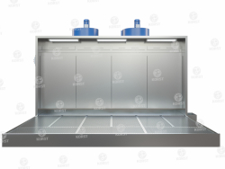 Покрасочная камера с водяной завесой Корст OKVZ-4000+P расширенная спереди