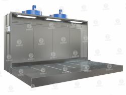 Покрасочная камера с водяной завесой Корст OKVZ-4000+P расширенная справа