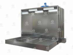 Покрасочная камера с водяной завесой Корст OKVZ-3500А+P слева