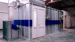 Покрасочная комната вид справа