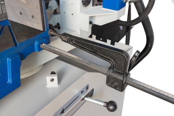 Упор с метрической линейкой