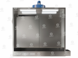 Покрасочная камера Корст OKVZ-2500 спереди