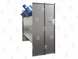 Сухая покрасочная камера Корст OKSF-2500 полубоком сзади