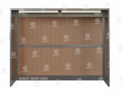 Сухая покрасочная камера Корст OKSF-2500 спереди