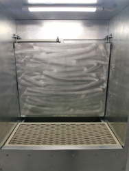 Покрасочная камера Корст OKVZ-1000 внутри