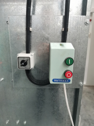 Сухая покрасочная камера Корст OKSF-1000 пульт управления